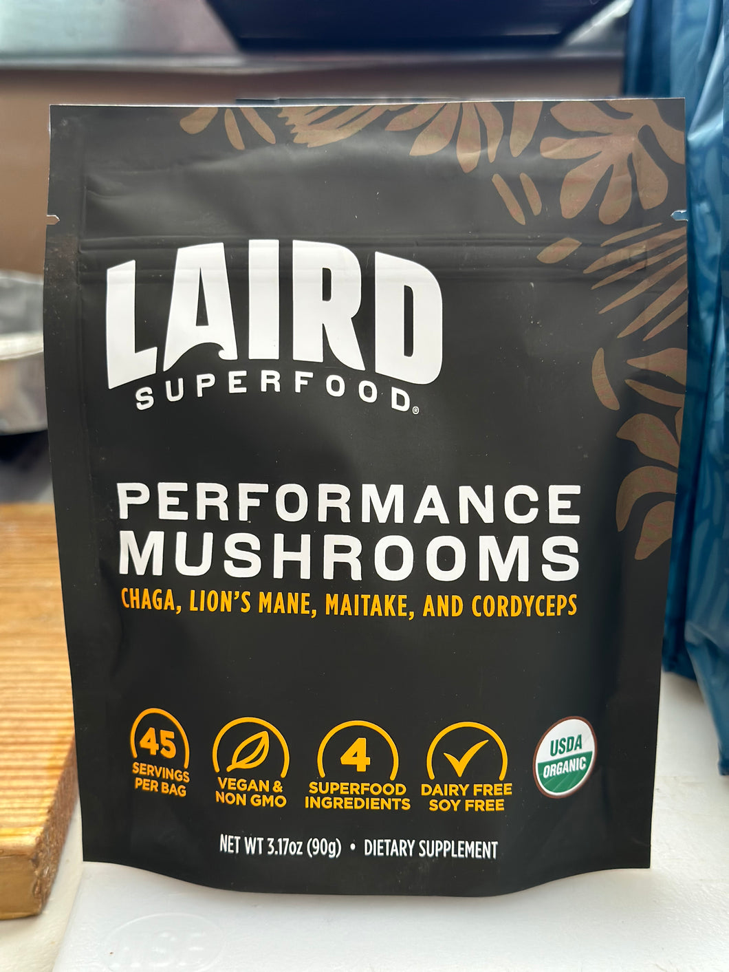 Laird organic performance mushrooms