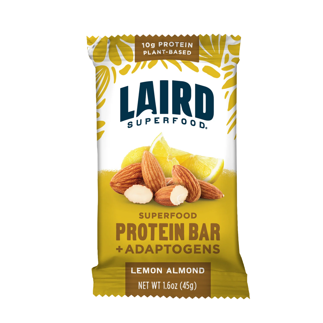 Laird lemon almond mushrooms bar