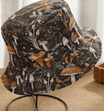 Load image into Gallery viewer, Mushroom bucket hat (one size)
