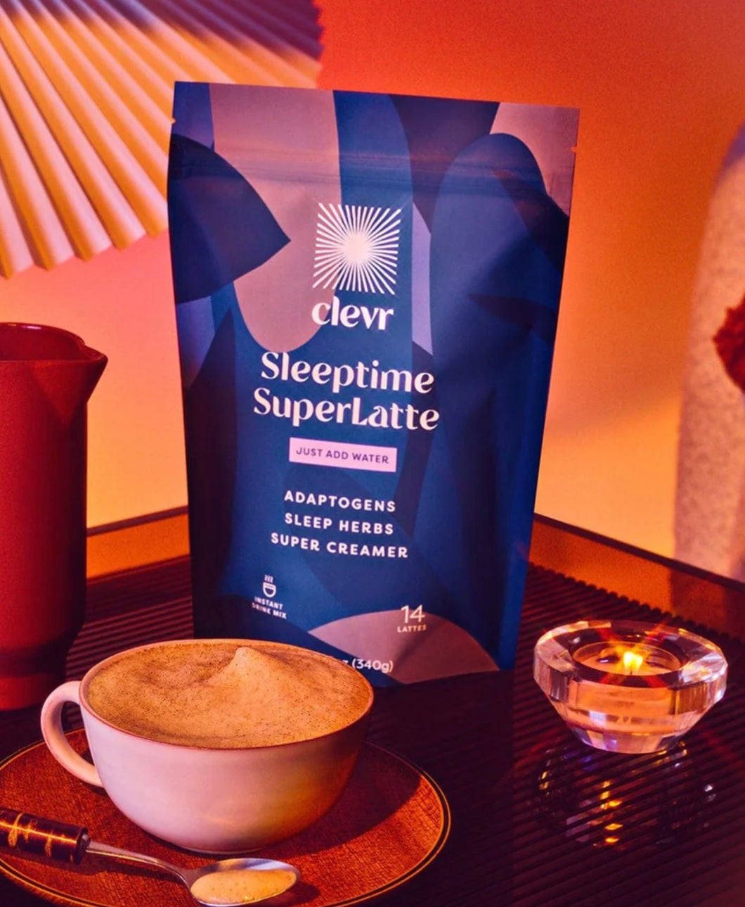 Clevr Sleeptime Super Latte with Reishi
