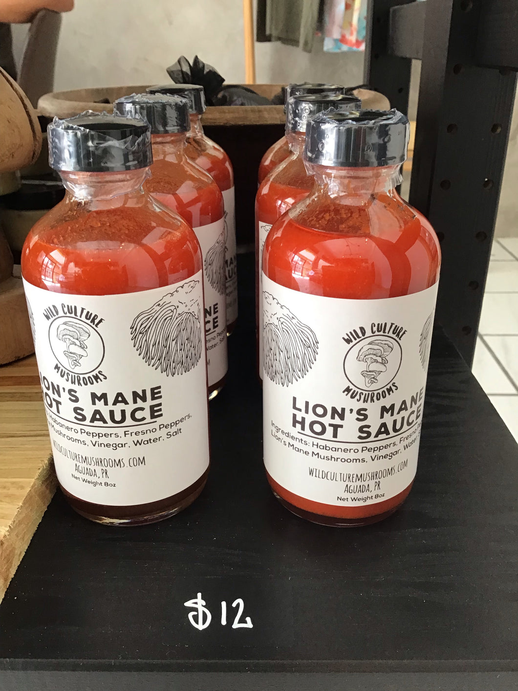Lion's Mane Hot sauce